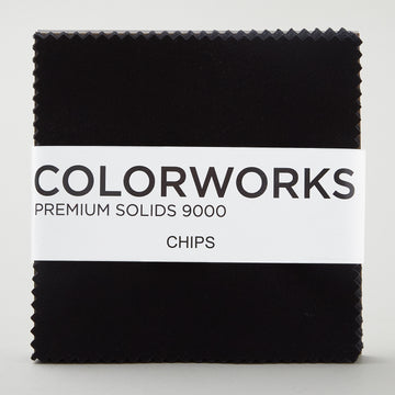 Colorworks Premium Solids Black Chips