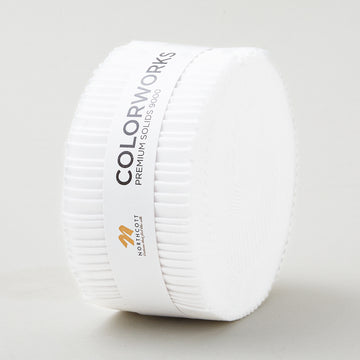 Colorworks Premium Solids White Strips