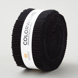 Colorworks Premium Solids Black Strips