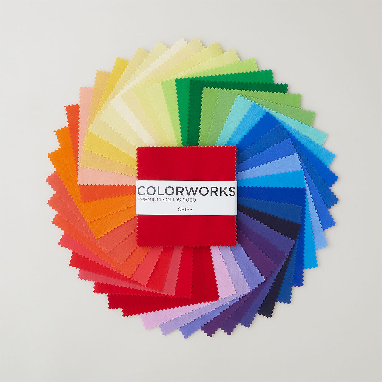 Colorworks Premium Solids Rainbow Medley Chips