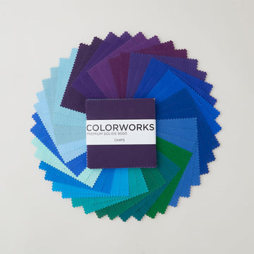 Colorworks Premium Solids Vibrant Jewels Chips