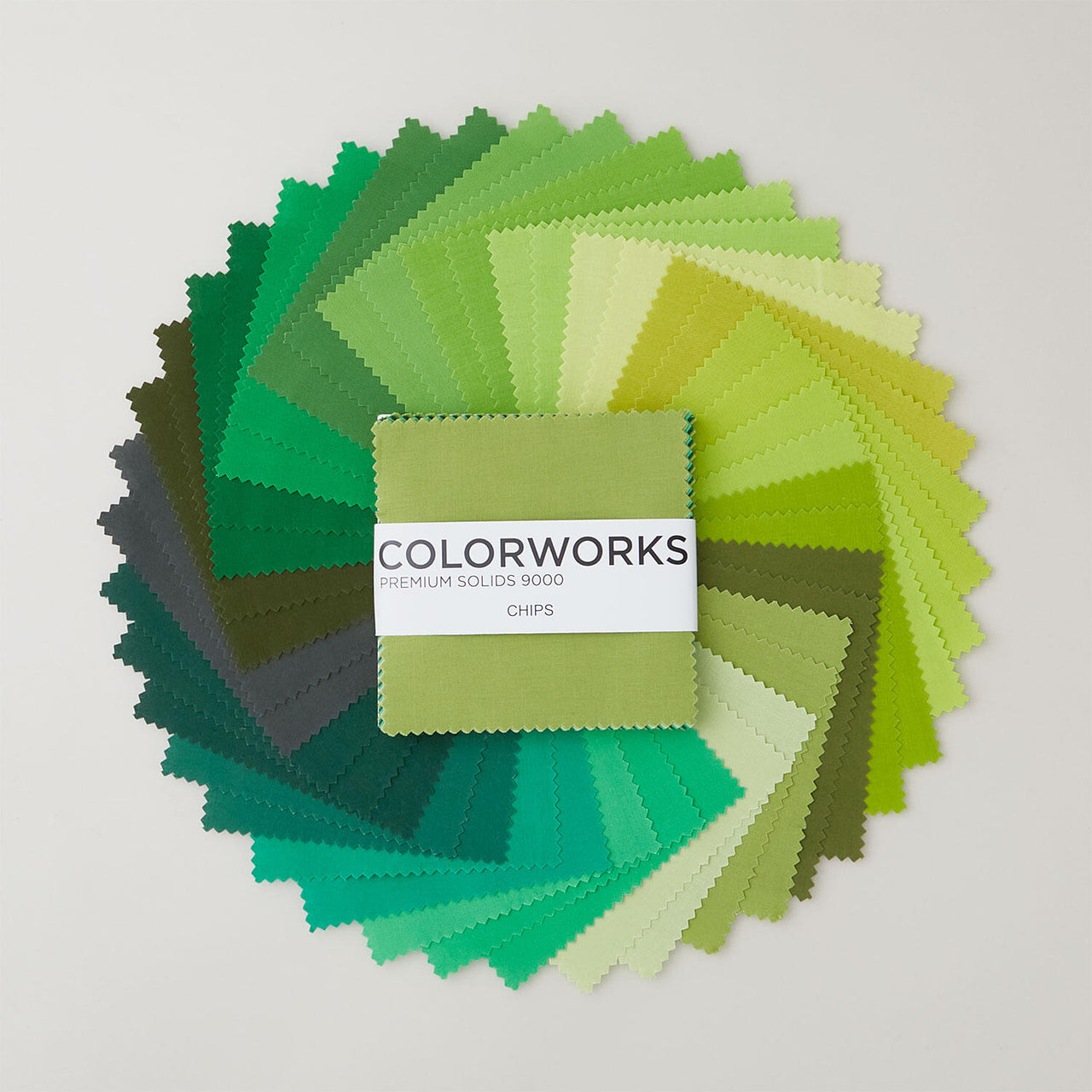 Colorworks Premium Solids Green Thumb Chips