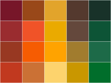 Colorworks Premium Solids Pumpkin Patch Chips