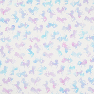 Sparkle Magic - Unicorn Toss Light White Multi Yardage