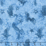 Stonehenge - Stars and Stripes Tonal Eagle Blue Yardage