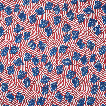 Stonehenge - Flag Backing Navy Multi Yardage