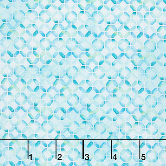 Concerto - Grid Pale Blue Yardage