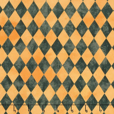 Spellbound - Harlequin Orange Yardage