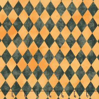Spellbound - Harlequin Orange Yardage
