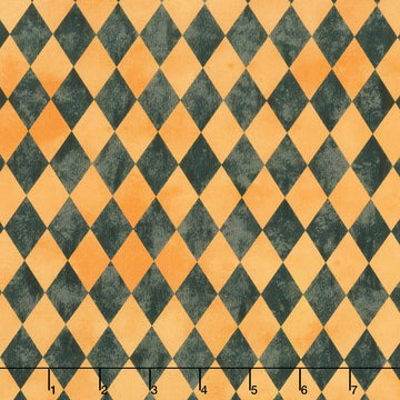 Spellbound - Harlequin Orange Yardage