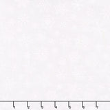St. Nicholas - Snowflakes Pigment White Yardage