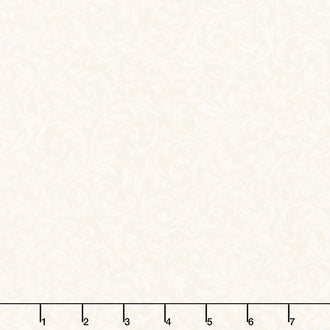Holiday Joy - Scroll Cream Yardage