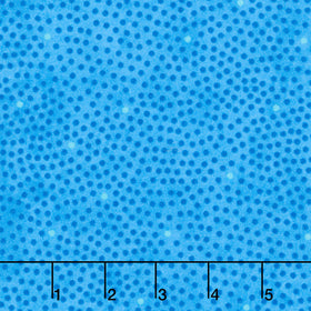 Hugs and Kisses Flannel - Little Hugs Blue Yardage