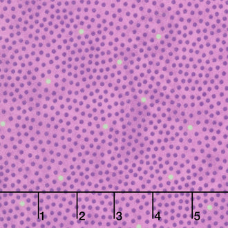 Hugs and Kisses Flannel - Little Hugs Purple Yardage