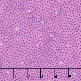 Hugs and Kisses Flannel - Little Hugs Purple Yardage