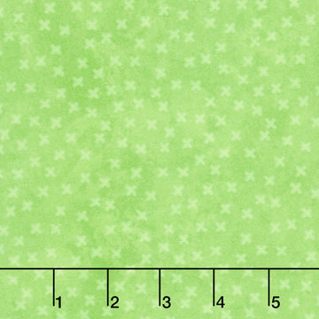 Hugs and Kisses Flannel - Little Kisses Lime Yardage