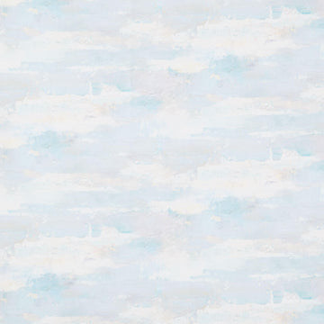 First Snow - Brush Strokes Pale Blue Yardage