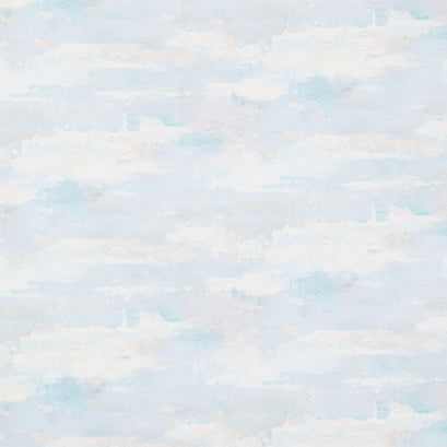 First Snow - Brush Strokes Pale Blue Yardage