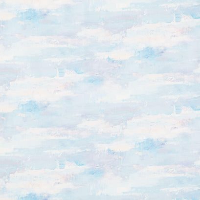 First Snow - Brush Strokes Blue Yardage