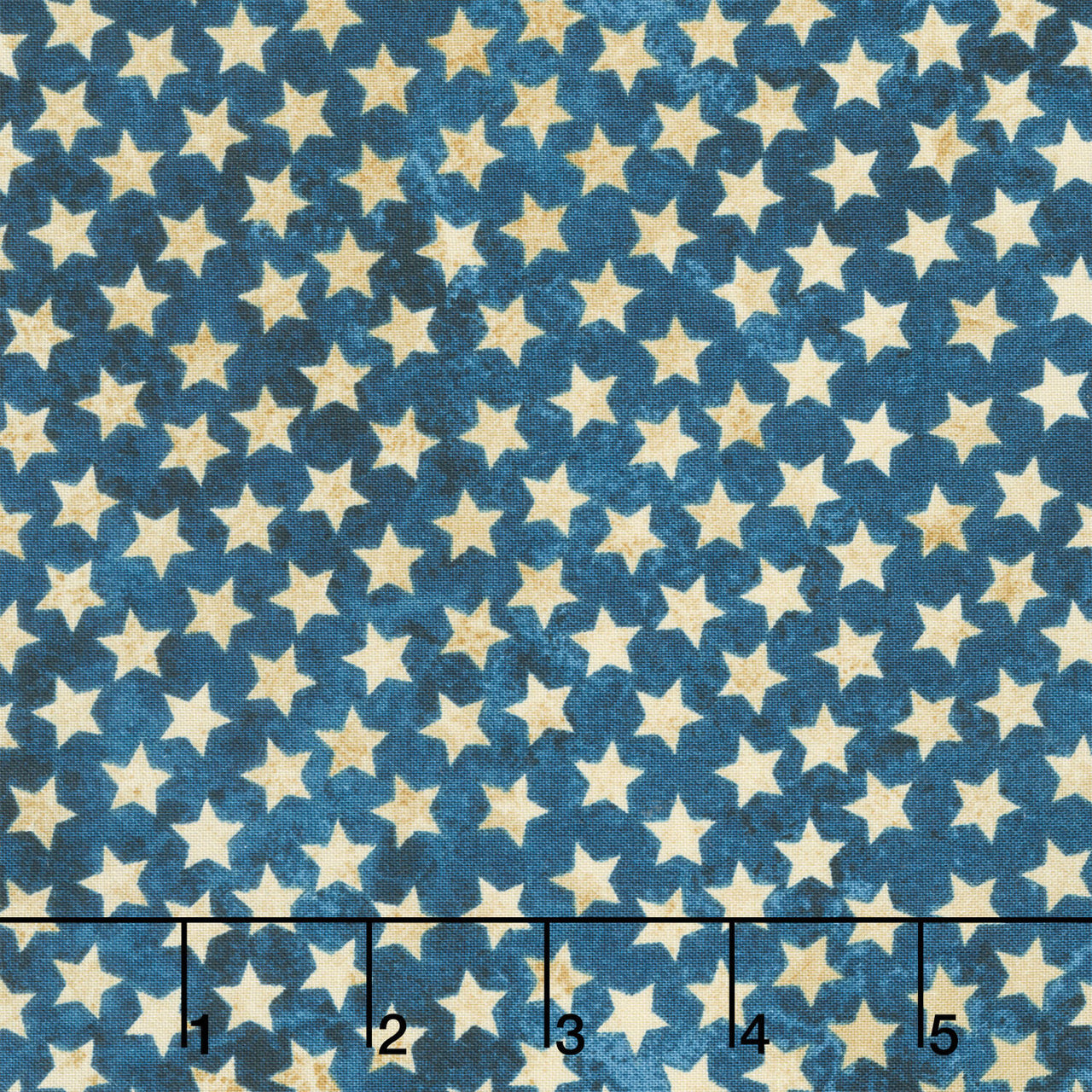 Stonehenge - America 250 Stars Navy-Beige Yardage