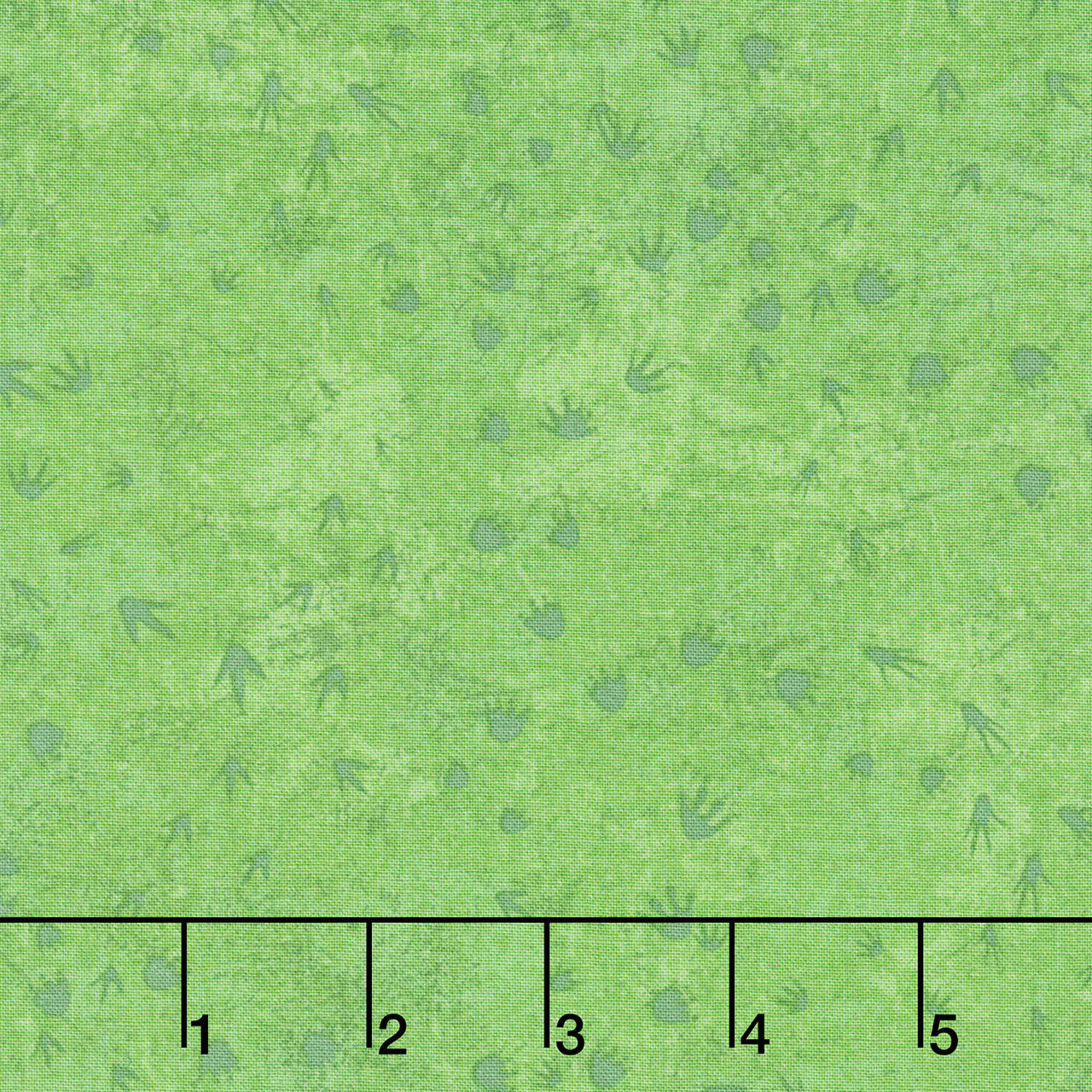 Dino Roar - Dino Tracks Green Yardage