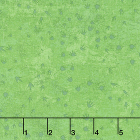 Dino Roar - Dino Tracks Green Yardage