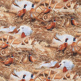 Naturescapes - Pheasant Grove Scenic Rust Multi Yardage