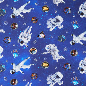 Space Odyssey - Astronauts Blue Yardage