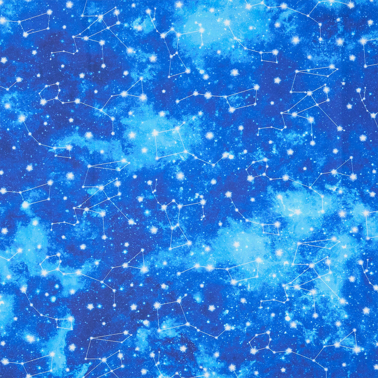 Space Odyssey - Constellations Blue Yardage