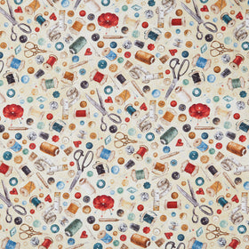 Stonehenge - Stitchin' Notions Beige Multi Yardage