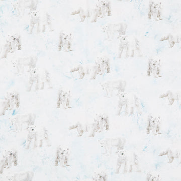 Tundra Crossing - Polar Bears White Yardage