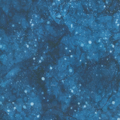 Tundra Crossing - Snow Texture Navy Yardage