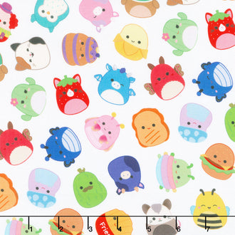 Squishmallows - Character Toss White Yardage