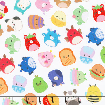Squishmallows - Character Toss White Yardage