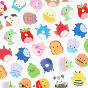 Squishmallows - Character Toss White Yardage