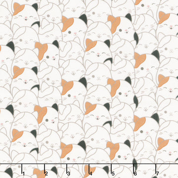 Squishmallows - Cam The Cat Cream Yardage