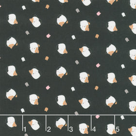 Squishmallows - Cat Toss Black Yardage