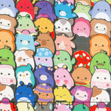 Squishmallows - Squad Black Yardage