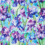 Infatuation - Iris Feature Turq Multi Yardage