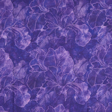 Infatuation - Iris Texture Purple Yardage