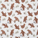 Bear Necessities - Bear Toss Cream Multi Yardage