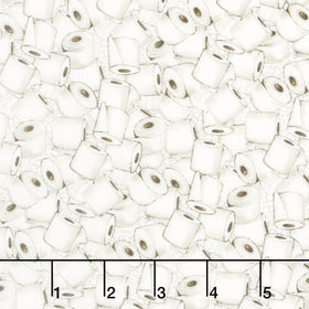 Bear Necessities - Toilet Rolls Cream Yardage
