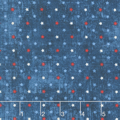 American Heartland - Multi Star Navy Multi Yardage