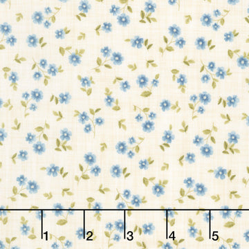 Farmhouse Sampler - Floral Spot Cream Multi Yardage