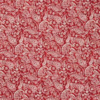 Farmhouse Sampler - Paisley Red Yardage