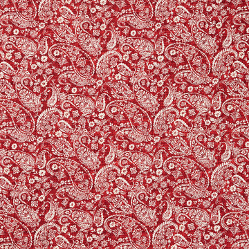 Farmhouse Sampler - Paisley Red Yardage