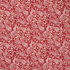 Farmhouse Sampler - Paisley Red Yardage