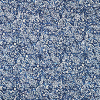 Farmhouse Sampler - Paisley Navy Yardage