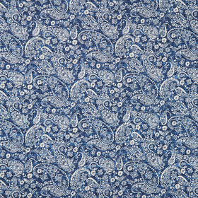 Farmhouse Sampler - Paisley Navy Yardage