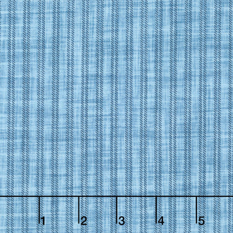 Farmhouse Sampler - Ticking Stripe Blue Yardage